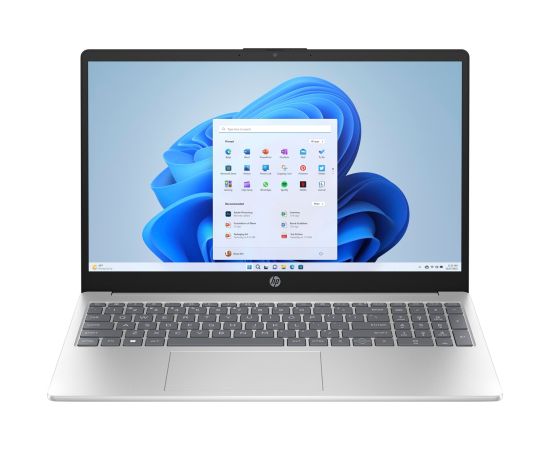 HP 15-fc0002nw Ryzen 7 5825U 15,6"FHD 300nits AG 16GB DDR4 3200 SSD512 Vega 8 Cam720p 41Wh Win11 Natural Silver 2Y Ноутбуки