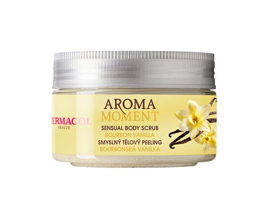 Dermacol Bournbonská Vanilka Aroma Moment Body Scrub - Tělový peeling 200.0g Косметика для тела
