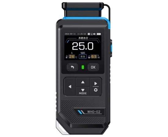 FNIRSI WHD-02 Pin-Type Wood Moisture Meter Testeri un mērierīces