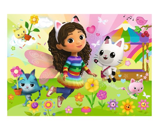 TREFL GABBY´S DOLLHOUSE Mirdzoša puzle, 100 gab. Puzles