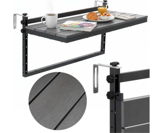 Springos Складной стол GF0121 40 x 40 x 80 см Dārza galdi