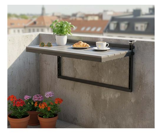 Springos Складной стол GF0121 40 x 40 x 80 см Dārza galdi