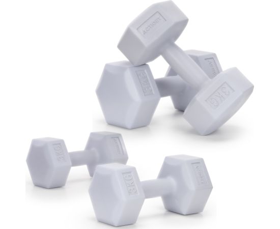 Springos Hanteles ACT0161 2 x 3 kg Hanteles  un  komplekti 