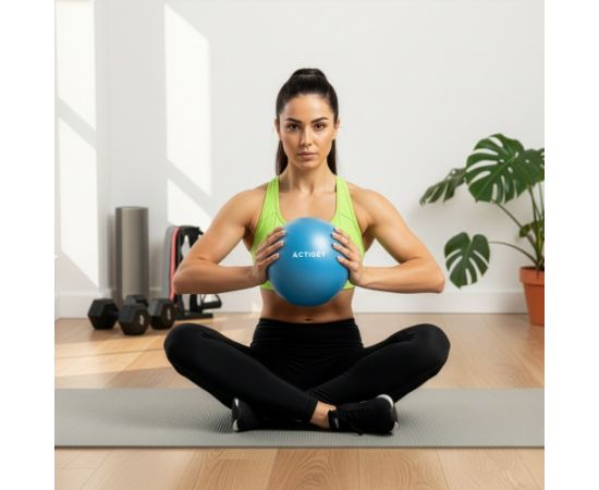 Springos Vingrošanas bumba ar pumpi ACT0149 22 cm Fitnesa bumbas