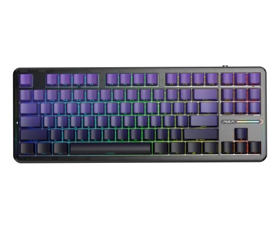 Klaviatūra  Aula F87 Pro GrayWood V4 (AUF87P-PBG-GW4-E) Jaunumi - Datori