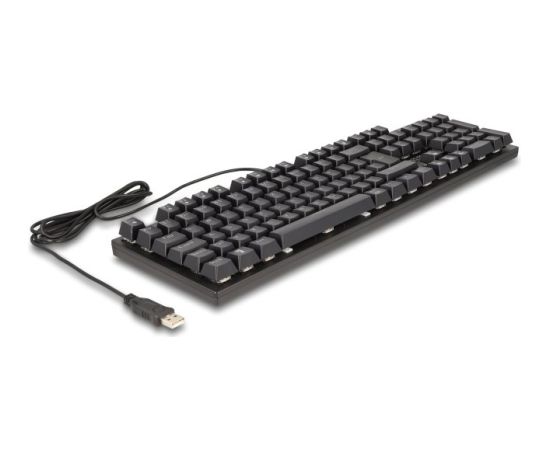 Klaviatūra DELOCK USB Gaming RGB Jaunumi - Datori