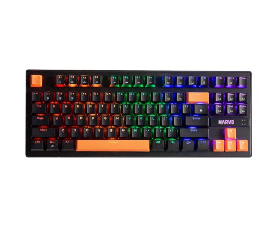 Klaviatūra Marvo Krone 87 Blue switch (KG901C EN) Jaunumi - Datori