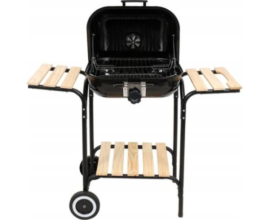Toya LUND GRILL WĘGLOWY Z REGULACJĄ RUSZTU 45x40cm Новинки Для дома и сада 