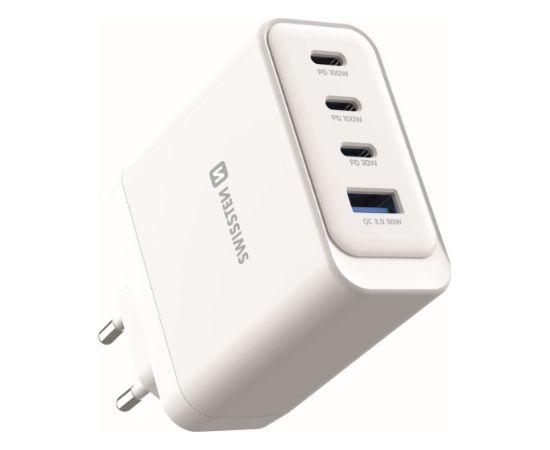 Swissten Travel Charger Core Gan 2x USB-C PD 100W / USB-C 20W / USB-A QC 30W QC 3арядное устройство Зарядные устройства
