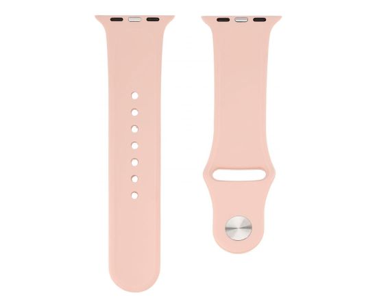 Connect   Watch 42/44/45mm Silicone Loop Watch Strap (S/M 110mm) Pink Sand Smart-Watch aksesuāri