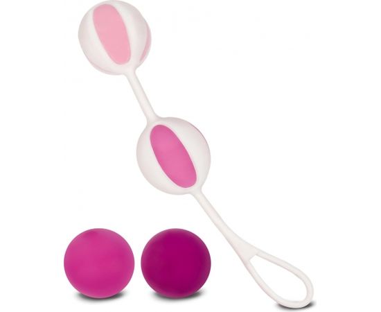 Fun Toys Geisha Balls 2 [ Белый/розовый ]