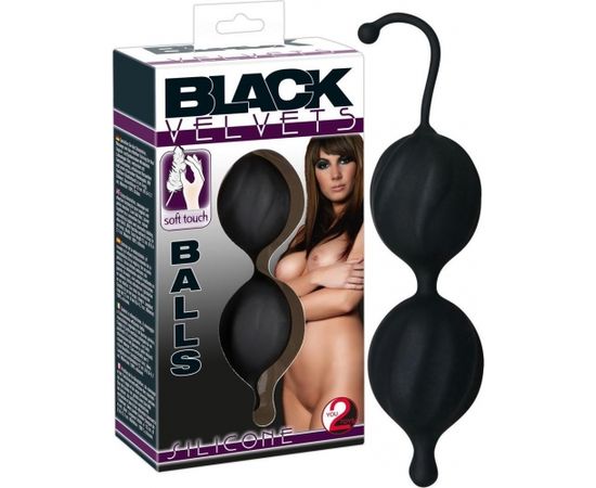Black Velvets вагинальные шарики [ Черный ]