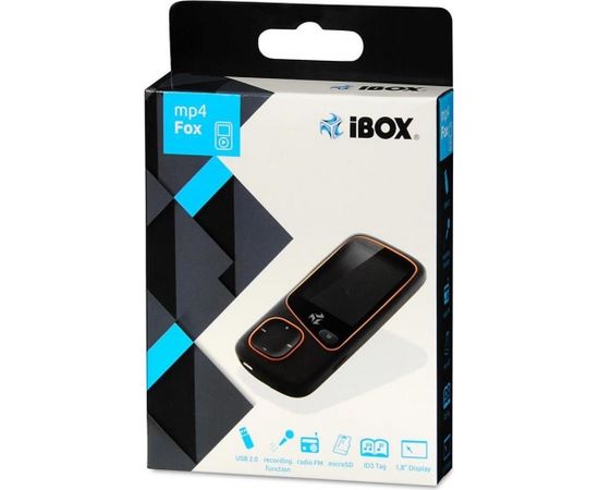 MP4 PLAYER IBOX FOX 4GB BLACK