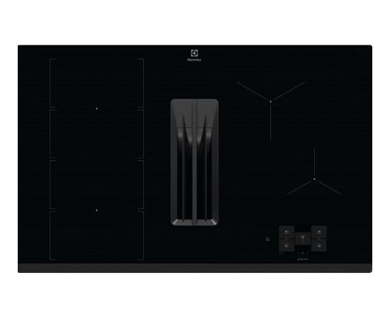 Electrolux 900 XT SensePro, width 80 cm, black - Built-in induction ExtractorHob Поверхность индукционной плиты