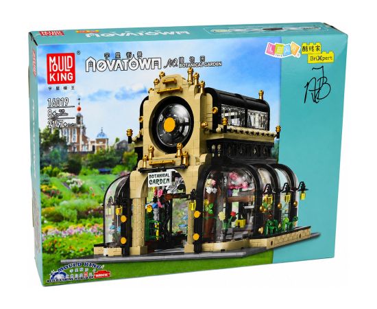 Leantoys Building Blocks Botanical Garden Orangery LED Light 2147 pcs. Новости - Детские товары