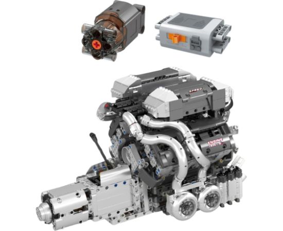 Leantoys Construction Blocks Car Engine V8 Gearbox 2024 el. Новости - Детские товары