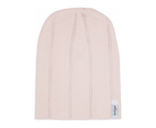 Lodger Beanie Pointelle bērnu cepurīte, Powder, 0-6 mēn. - BEP 023_0-6  Cepurītes