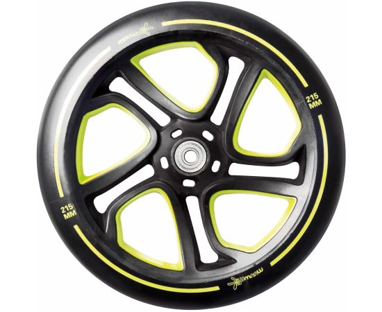 Muuwmi Aluminium Scooter PRO skrejritenis, 215 mm, lime - AU 471 Самокаты и скейтборды