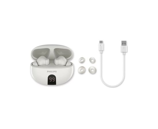 PHILIPS TAT2520WT/00 bezvadu austiņas, baltas Наушники