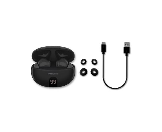 PHILIPS TAT2520BK/00 bezvadu austiņas, melnas Наушники