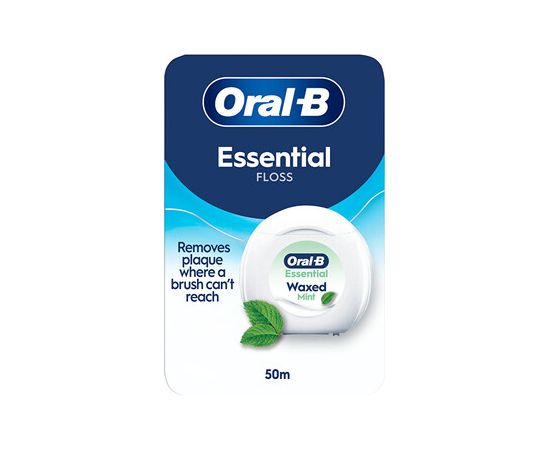 Oral-b Essential Waxed Mint Floss - Dentální voskovaná nit 2 x 50m 0ml Духи и косметика
