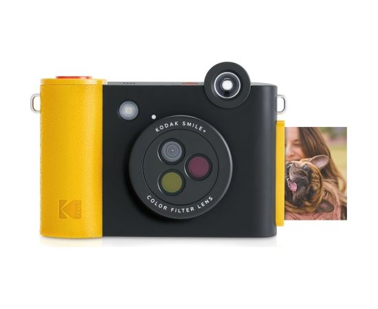 Kodak SMILE+ Instant Print Camera, 2x3'', Black Jaunumi - Audio-Video