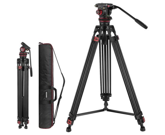 Neewer TP75 Adjustable Tripod with Oil-Damped Head Statīvi un piederumi