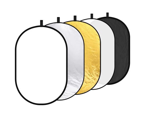 Neewer 5-in-1 Portable Photography Reflector, 80x120 cm Aksesuāri sporta kamerām