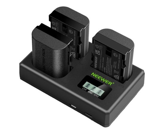 Set of 3 replacement batteries for Canon cameras: NEEWER LP-E6NH UPS стабилизаторы напряжения