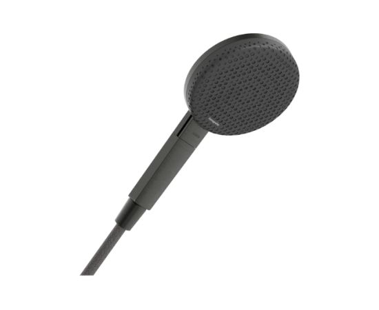 Hansgrohe rokas duša Raindance Alive Select S 125 3jet, brushed black chrome Dušas un komplekti