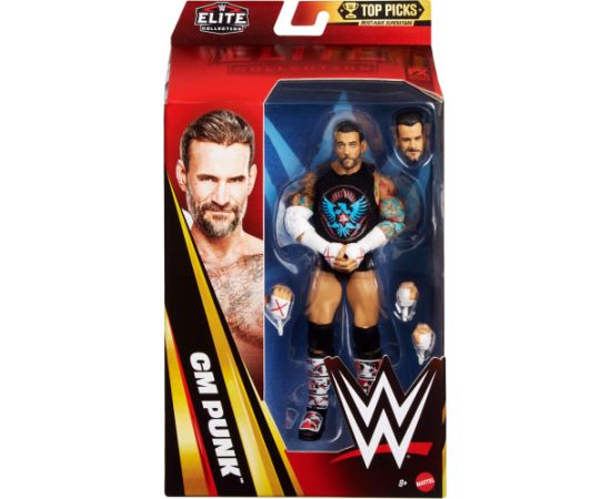 Figurka Mattel WWE Elite Collection Top Picks CM Punk (JHV13) Figūriņas un varoņi