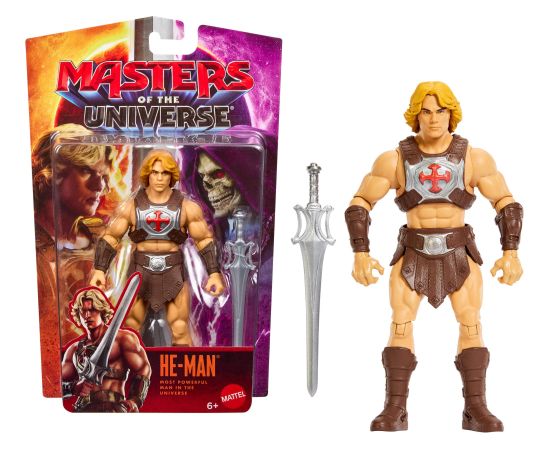 Figurka Mattel He-Man Masters of the Universe 14 cm + miecz JKH89 Фигурки и герои