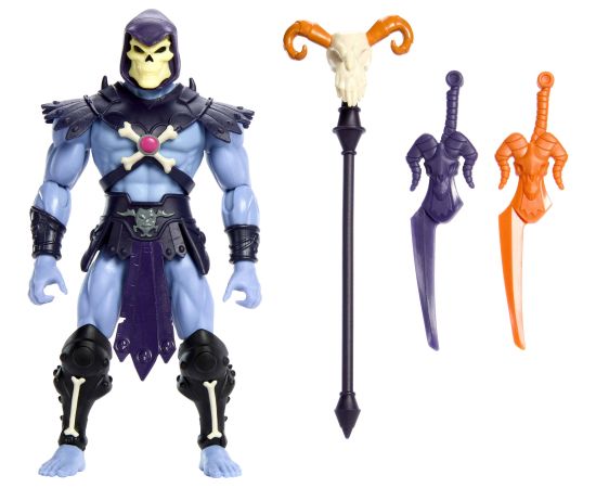Figurka Mattel He-Man Masters of The Universe Szkieletor 14 cm i akcesoria JHJ97 Figūriņas un varoņi