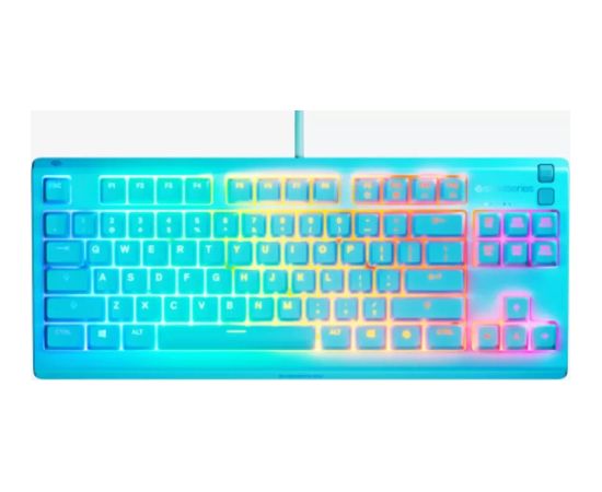 SteelSeries KEYBOARD APEX3 TKL AQUA Jaunumi - Datori