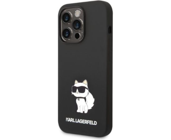 Karl Lagerfeld KLHCP14LSNCHBCK Aizmugurējais Apvalks Priekš Apple iPhone 14 Pro Neoriģinālie Maciņi