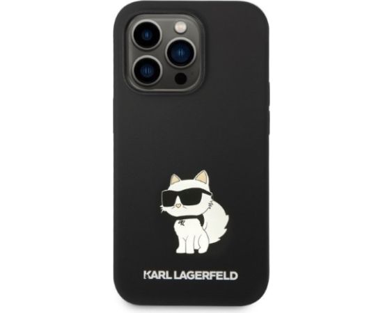 Karl Lagerfeld KLHCP14LSNCHBCK Aizmugurējais Apvalks Priekš Apple iPhone 14 Pro Neoriģinālie Maciņi
