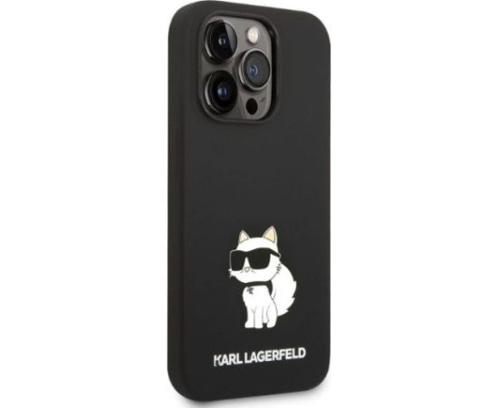 Karl Lagerfeld KLHCP14LSNCHBCK Aizmugurējais Apvalks Priekš Apple iPhone 14 Pro Neoriģinālie Maciņi