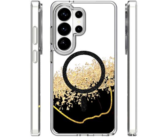 Mocco Epoxy Mag Back Case Aizmugurējais apvalks priekš Samsung Galaxy S25 Ultra Neoriģinālie Maciņi
