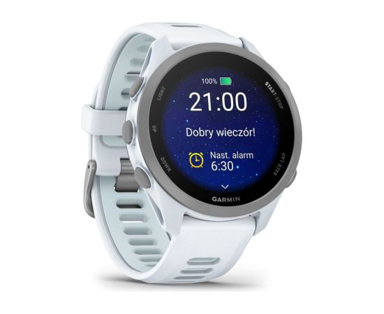 Garmin   FORERUNNER 170 Whitestone with Whitestone/Cloud Blue Band Smart-Watch Pulksteņi