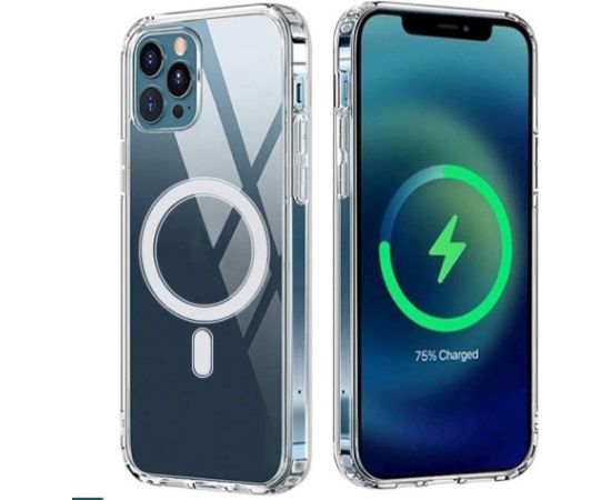 iLike -  Samsung Galaxy S23 Anti Shock 1.5mm Mag case big hole Transparent Neoriģinālie Maciņi