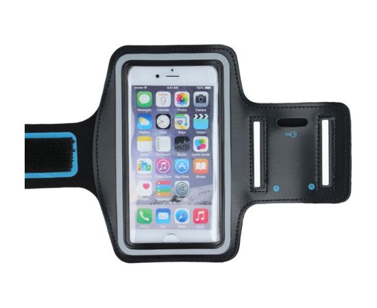 GreenGo Universal  Arm Case Premium up to 4.7 Black Neoriģinālie Maciņi
