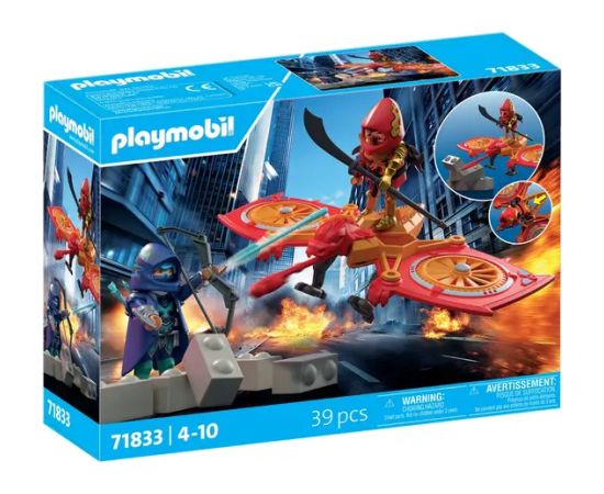 Playmobil 71833 Heroes: Hero drone against evil ninja (4008789718334) Lelles