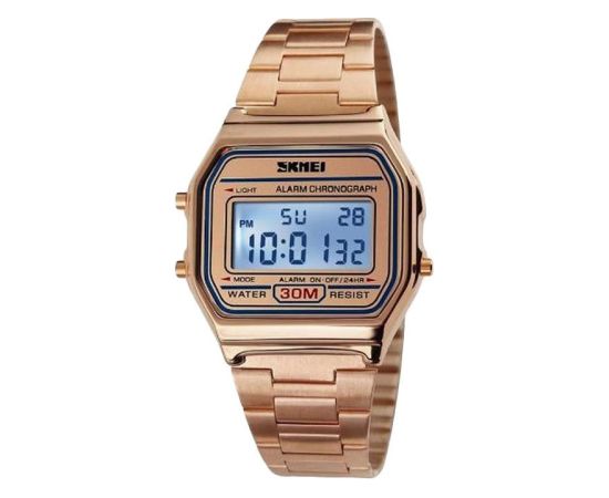SKMEI DG1123 Rose Gold Rokas pulksteņi 