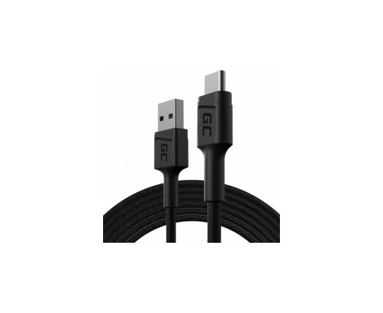 Green Cell USB Male - USB Type-C Male 2m Fast Charging Дата USB-кабели