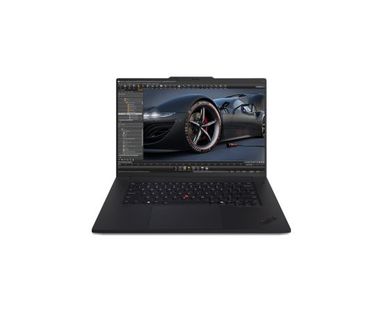 Lenovo ThinkPad P1 Gen 7 Intel Core Ultra 7 165H Mobile workstation 40.6 cm (16") WQXGA 32 GB LPDDR5x-SDRAM 1 TB SSD NVIDIA GeForce RTX 4070 Wi-Fi 7 (802.11be) Windows 11 Pro English Black Portatīvie datori
