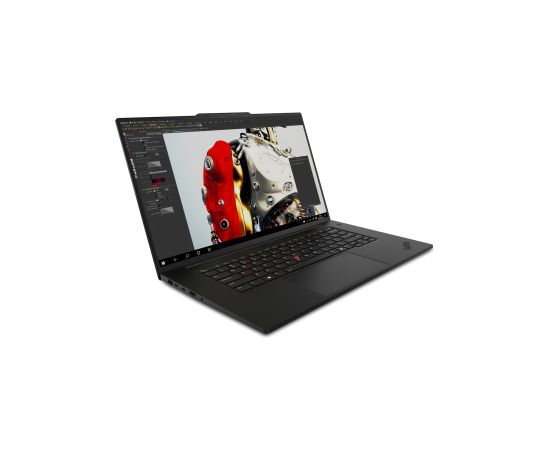 Lenovo ThinkPad P1 Gen 7 Intel Core Ultra 7 165H Mobile workstation 40.6 cm (16") WQXGA 32 GB LPDDR5x-SDRAM 1 TB SSD NVIDIA GeForce RTX 4070 Wi-Fi 7 (802.11be) Windows 11 Pro English Black Portatīvie datori