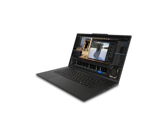 Lenovo ThinkPad P1 Gen 7 Intel Core Ultra 7 165H Mobile workstation 40.6 cm (16") WQXGA 32 GB LPDDR5x-SDRAM 1 TB SSD NVIDIA GeForce RTX 4070 Wi-Fi 7 (802.11be) Windows 11 Pro English Black Portatīvie datori