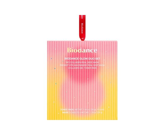 Biodance Glow Duo Set - Sada pleťových masek Smaržas - NESAKĀRTOTS