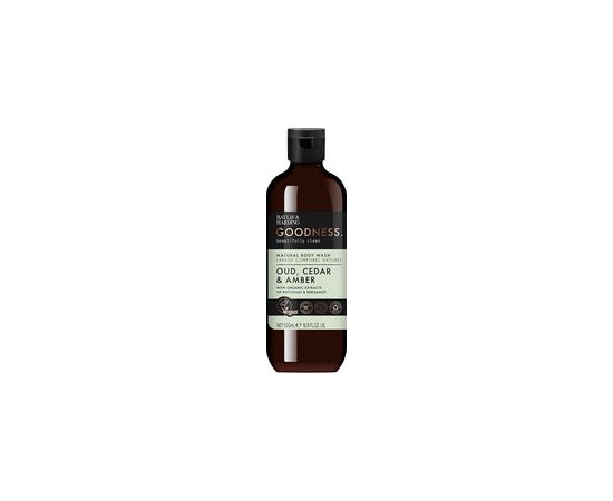 Baylis & Harding Goodness Natural Body Wash ( Oud, cedr a ambra ) - Sprchový gel 500ml Духи и косметика