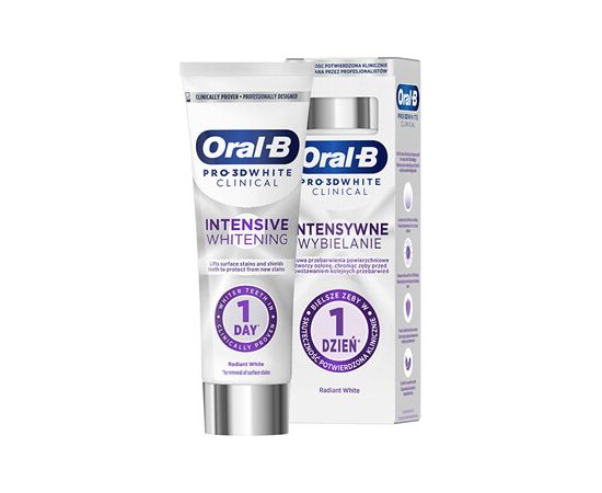 Oral-b Intensive Whitening Toothpaste - Zubní pasta 75ml Smaržas - NESAKĀRTOTS